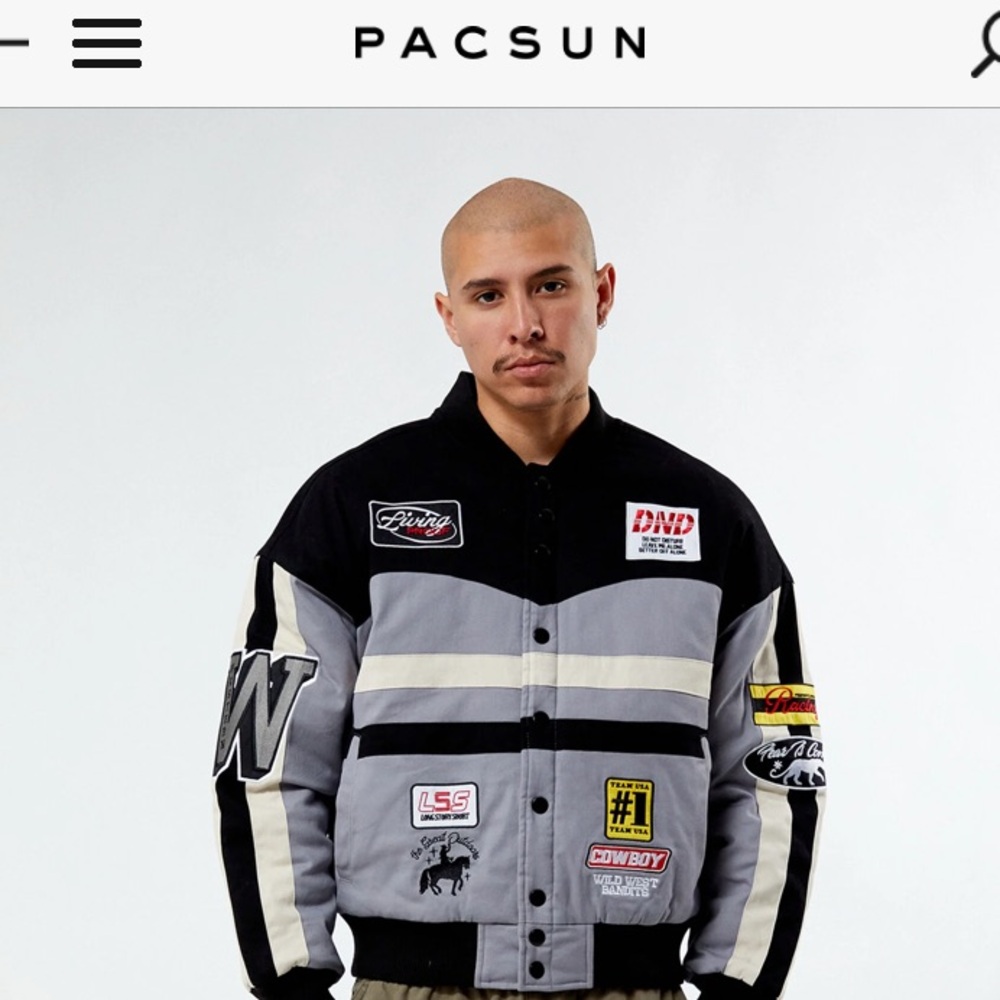 PacSun The Good & Bad Race Jacket